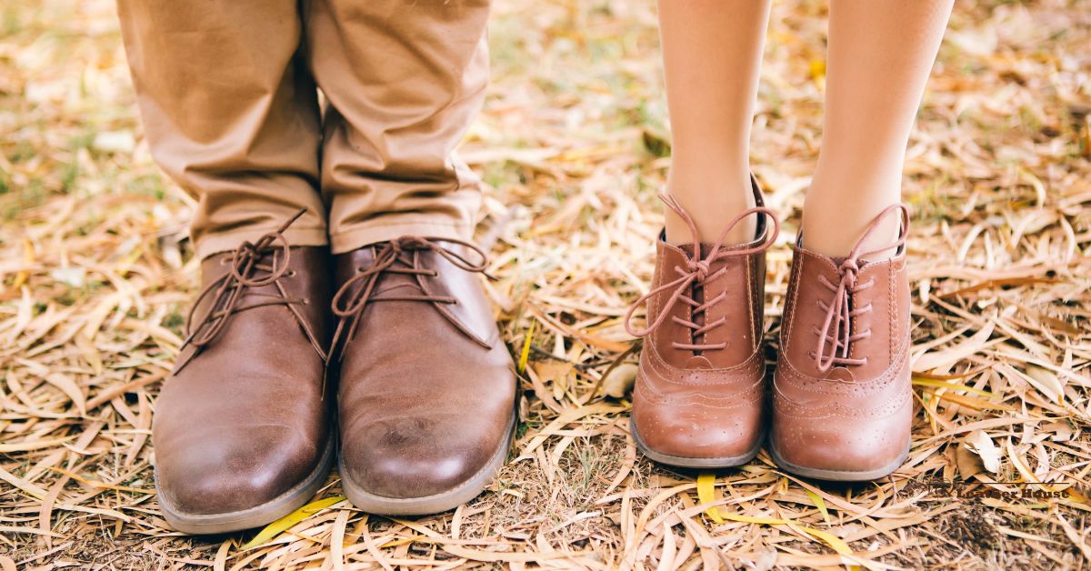 leather soled shoes​