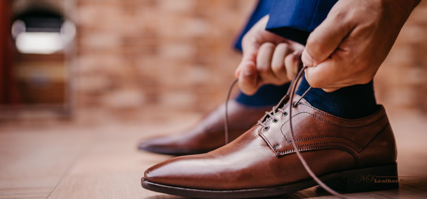 lace up leather shoes for women​