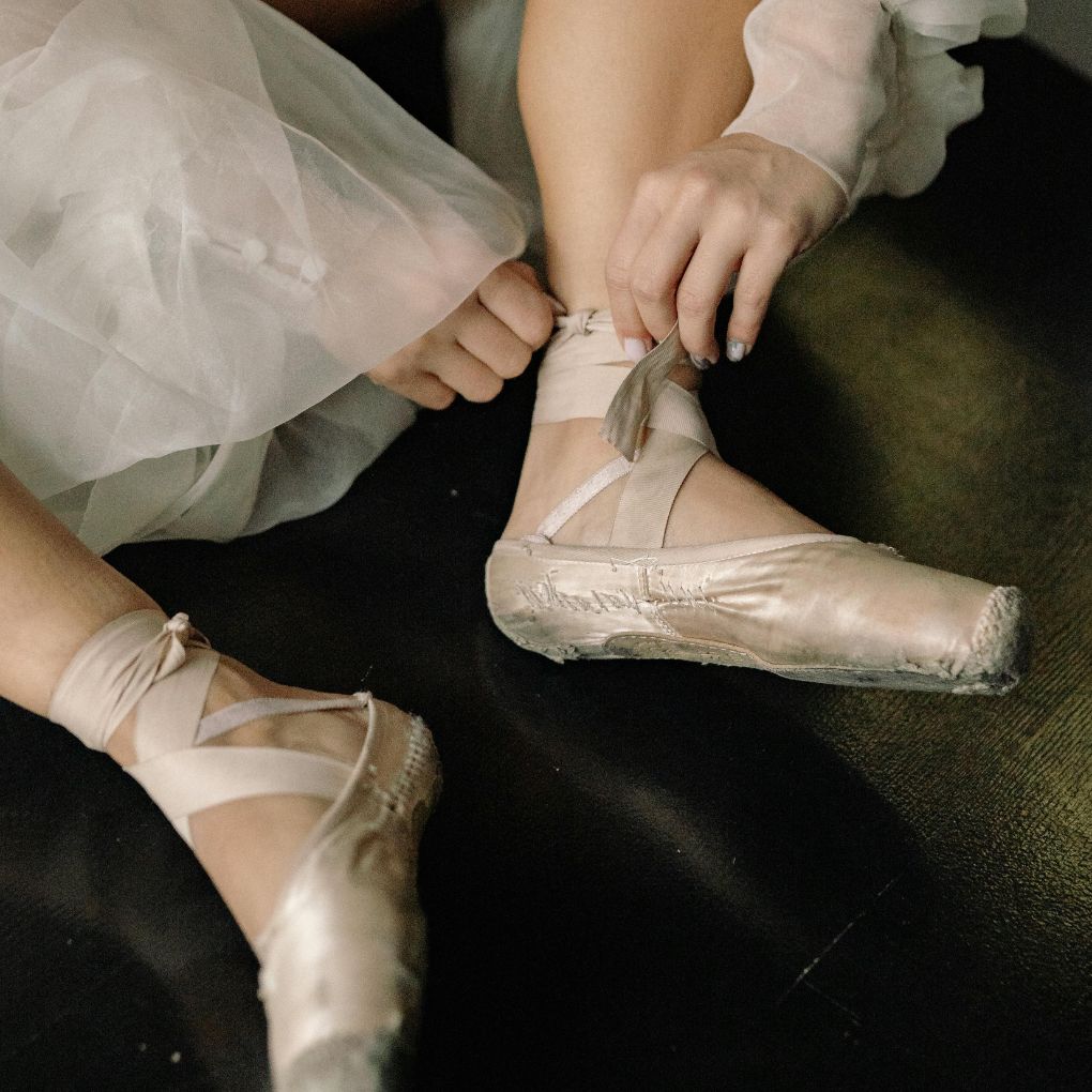 ballet slippers as shoes